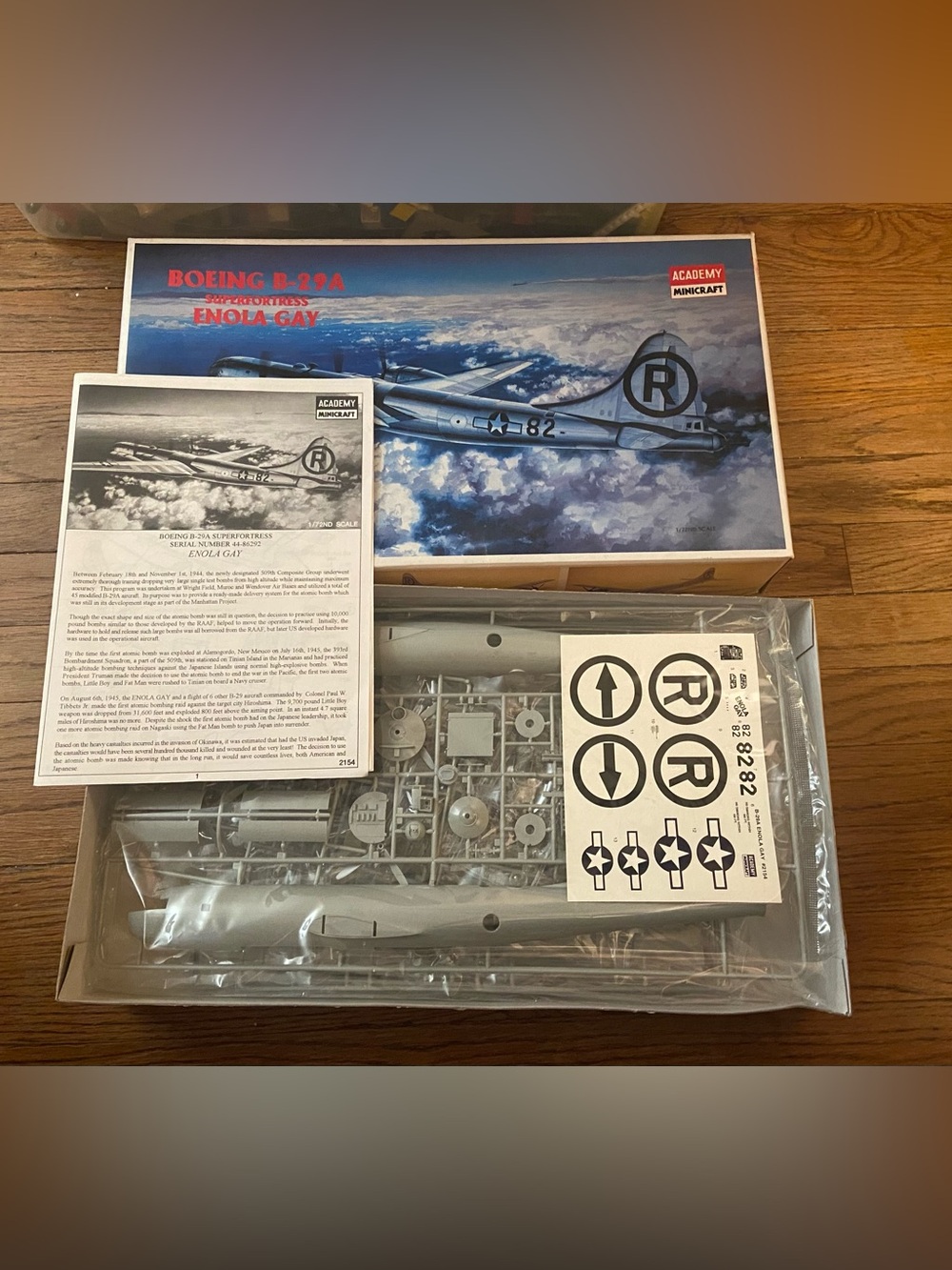 Boeing Enola Gay Model Kit, NIB